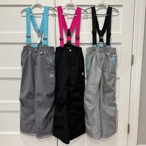 Snow pant lot size kids 10/12